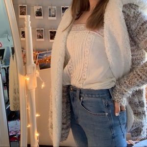 altard’d state fuzzy hooded sweater